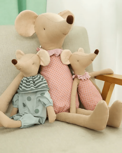 Huggiies Cute Dressing Mouse Toy Stuffed Animal Rat Doll For Children Birthday Gift  Handmade Stuffed Animal Toys Free Shipping Worldwide With Love♡