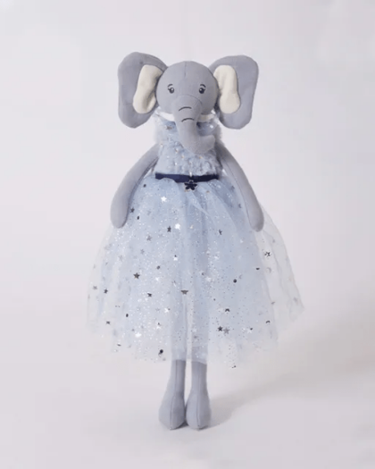 Huggiies Elephant plush toy children's accompany sleeping gauze skirt doll short plush action figure Handmade Stuffed Animal Toys Free Shipping Worldwide With Love♡
