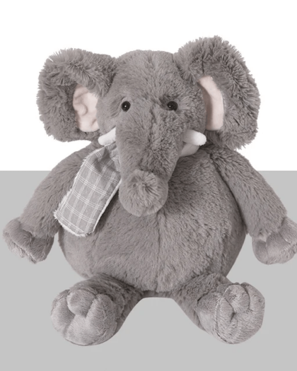 Huggiies Gray elephant soft cute plush toy gift children's dolls Handmade Stuffed Animal Toys Free Shipping Worldwide With Love♡