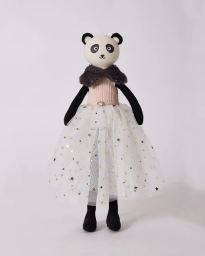 Huggiies plush wearing gauze skirt panda toy baby comfort toys Handmade Stuffed Animal Toys Free Shipping Worldwide With Love♡